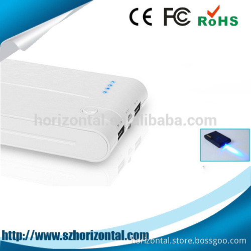 2014 hot selling high conversion efficency power bank 13000mAh battery backup